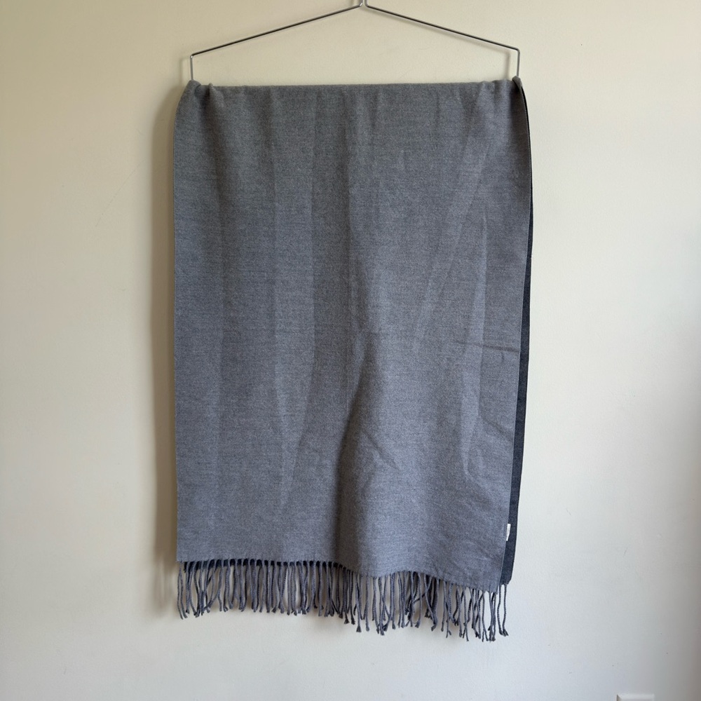 PRETTY PERSUASIONS || reversible Scarf Wrap with 4" Fringe